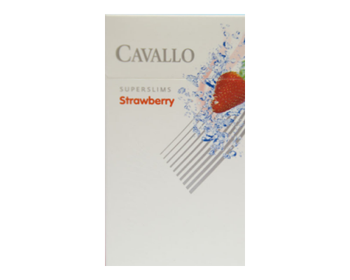Сигареты CAVALLO Strawberry оптом Сигареты CAVALLO Strawberry оптом